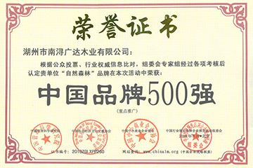 中國品牌500強(qiáng)